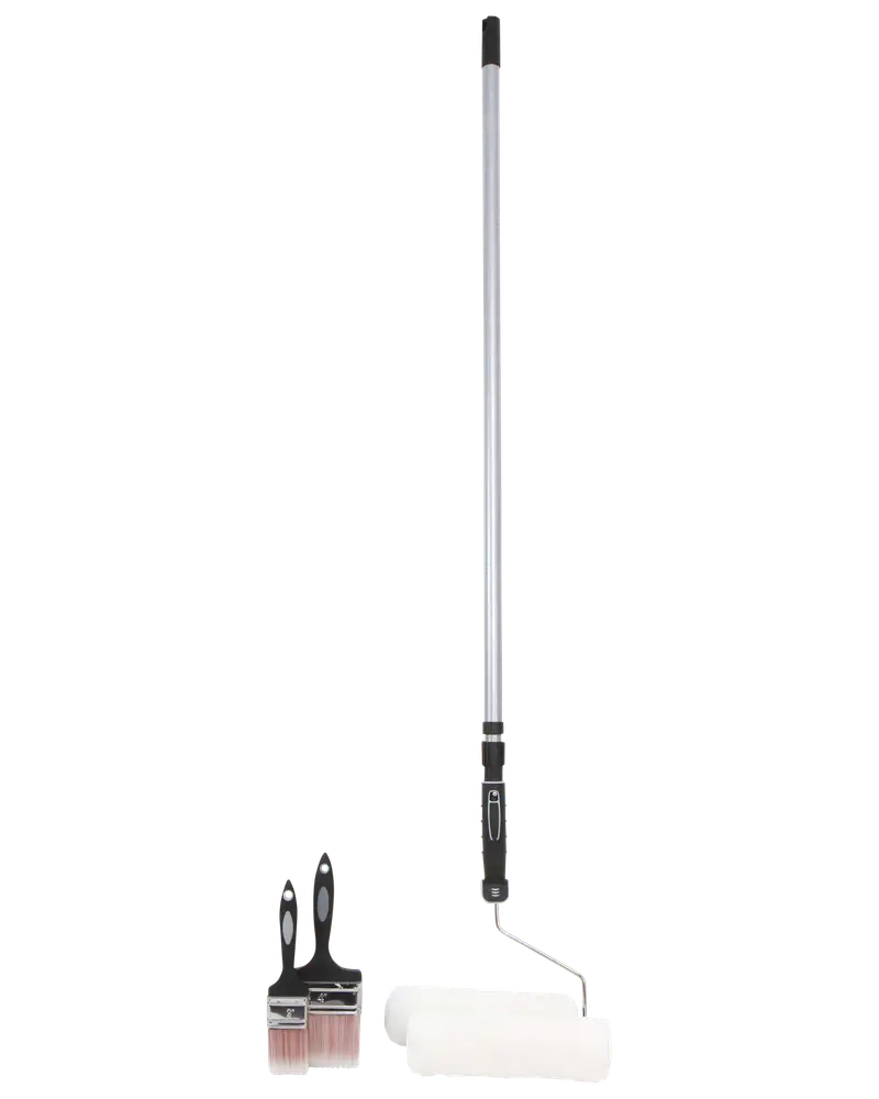 Schuster Malerrullesæt med teleskopstang - 6 dele