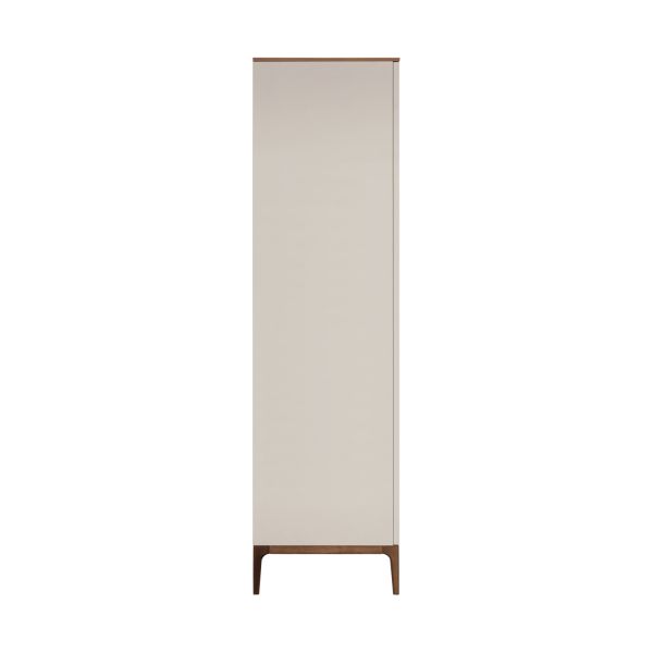 Kidsmill Modular Kast – 2-Deurs – Oatmeal/Walnoot