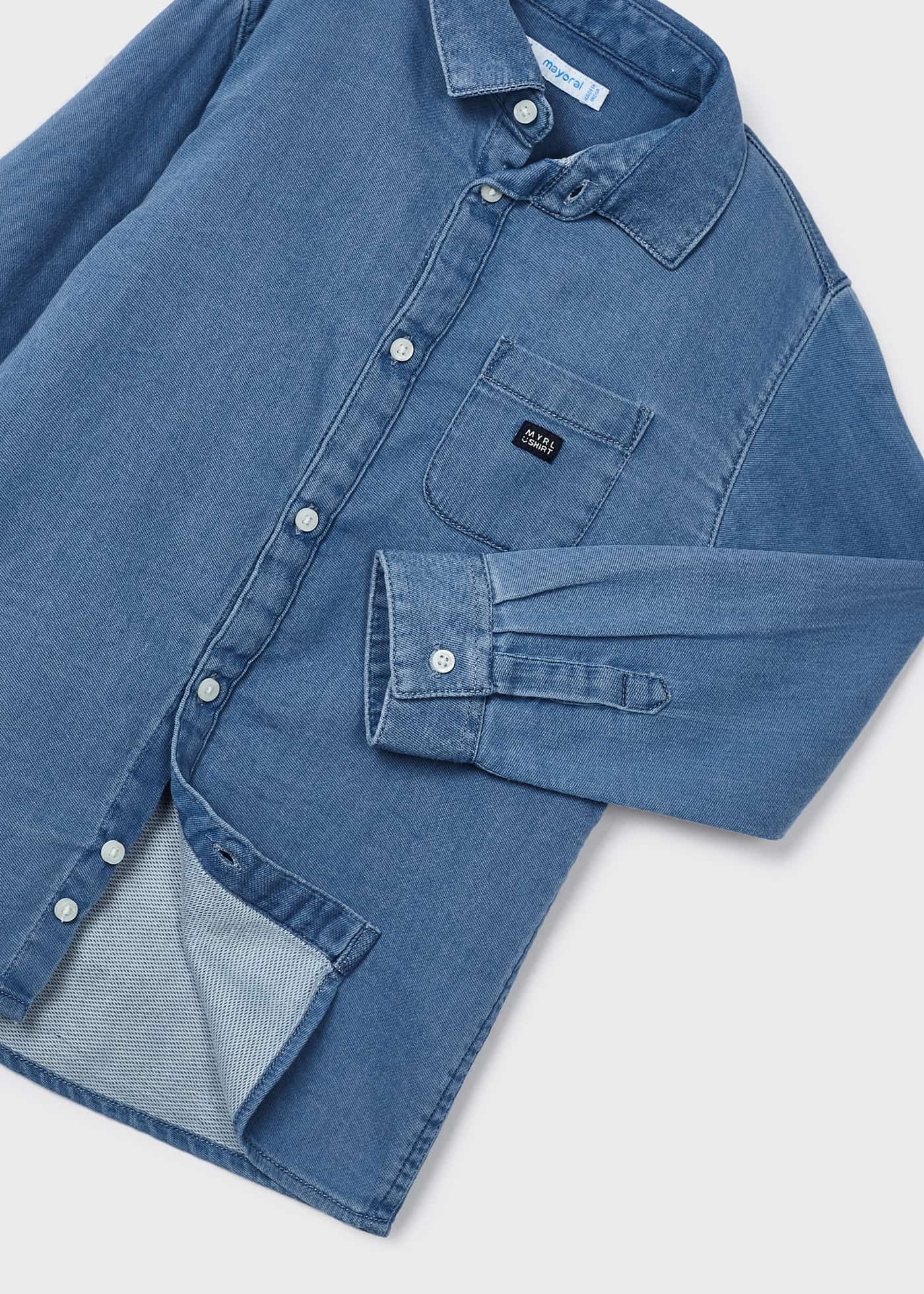 Camisa jeans infantil Better Cotton