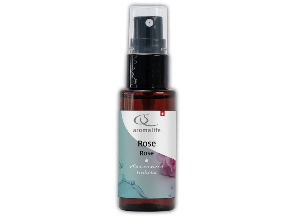 Aromalife Pflanzenwasser<br>30 ml, Spray, Rose