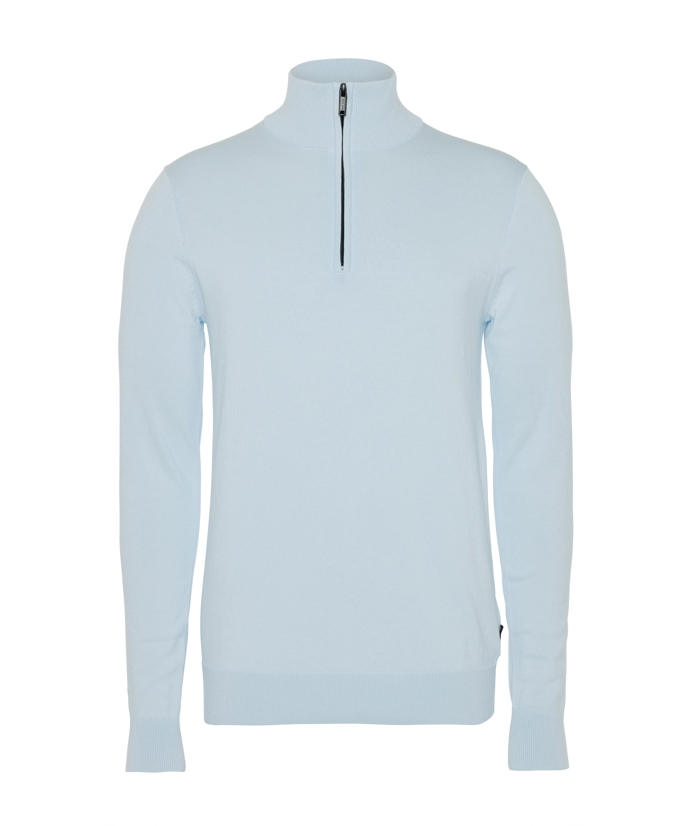 Saint Steve Heren trui met rits blauw