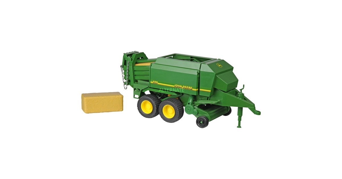 bruderJohn Deere 690 balenpers Modelvoertuig  (02017)