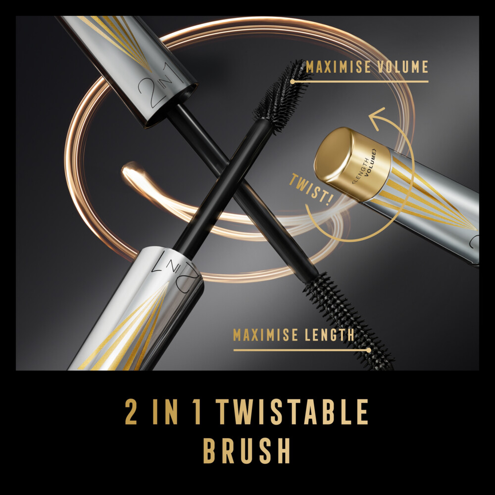 Max Factor Masterpiece 2in1 Lash Wow Mascara Black Brown7 ml