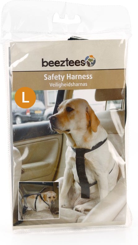 Beeztees hondentuig Auto zwart L