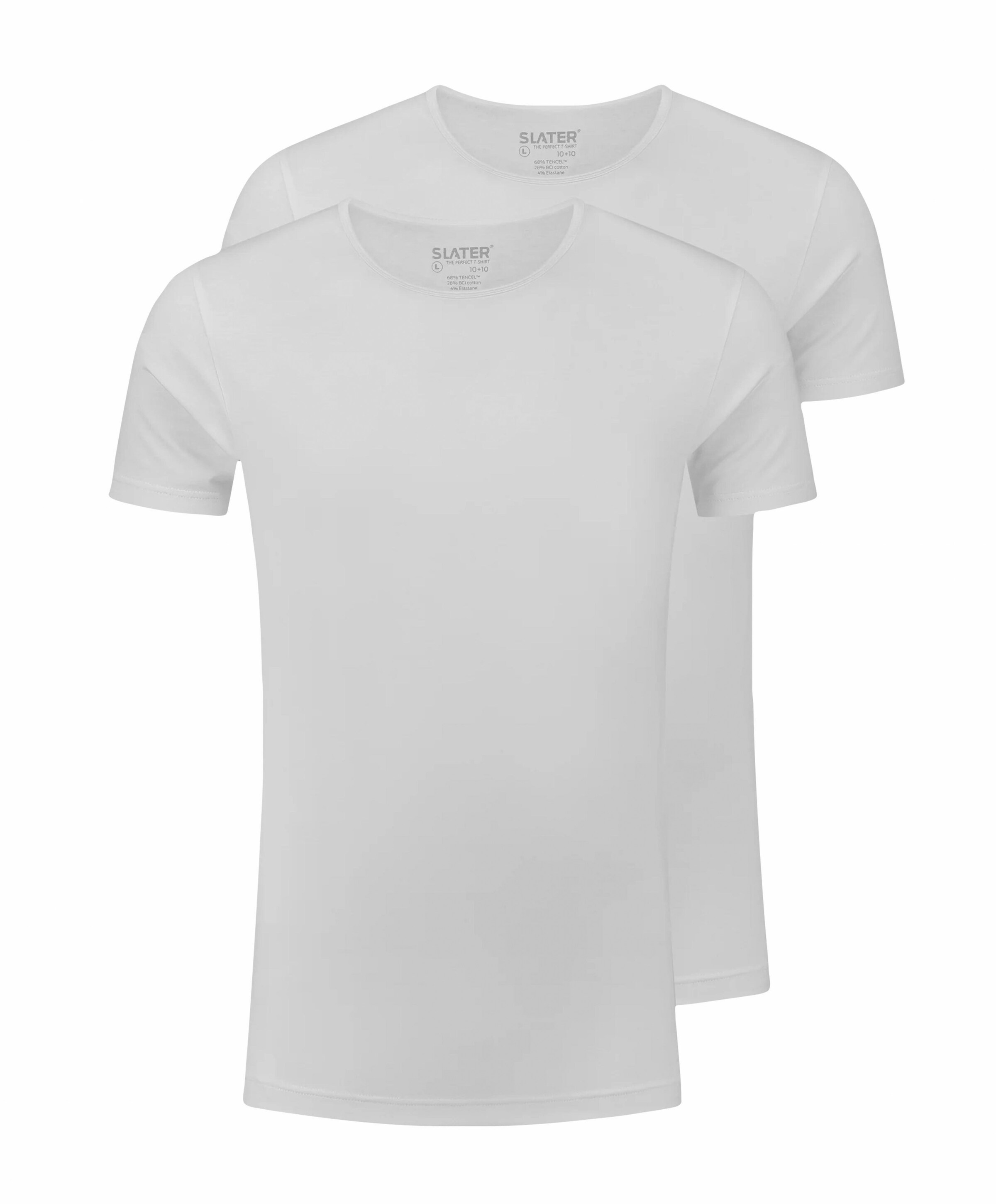 Slater Heren T-shirt wit