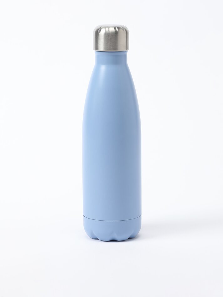 Garrafa térmica de aço inoxidável de 500 ml - Azul claro