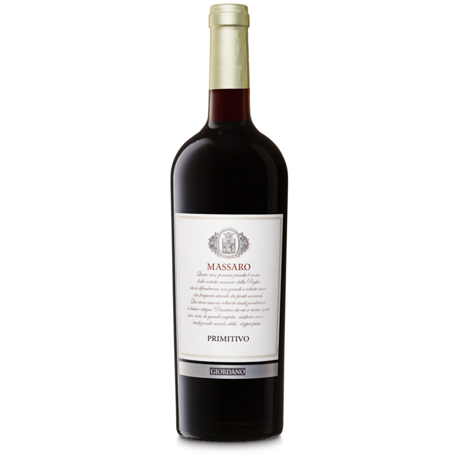 Puglia IGT Primitivo Massaro Giordano -75cl