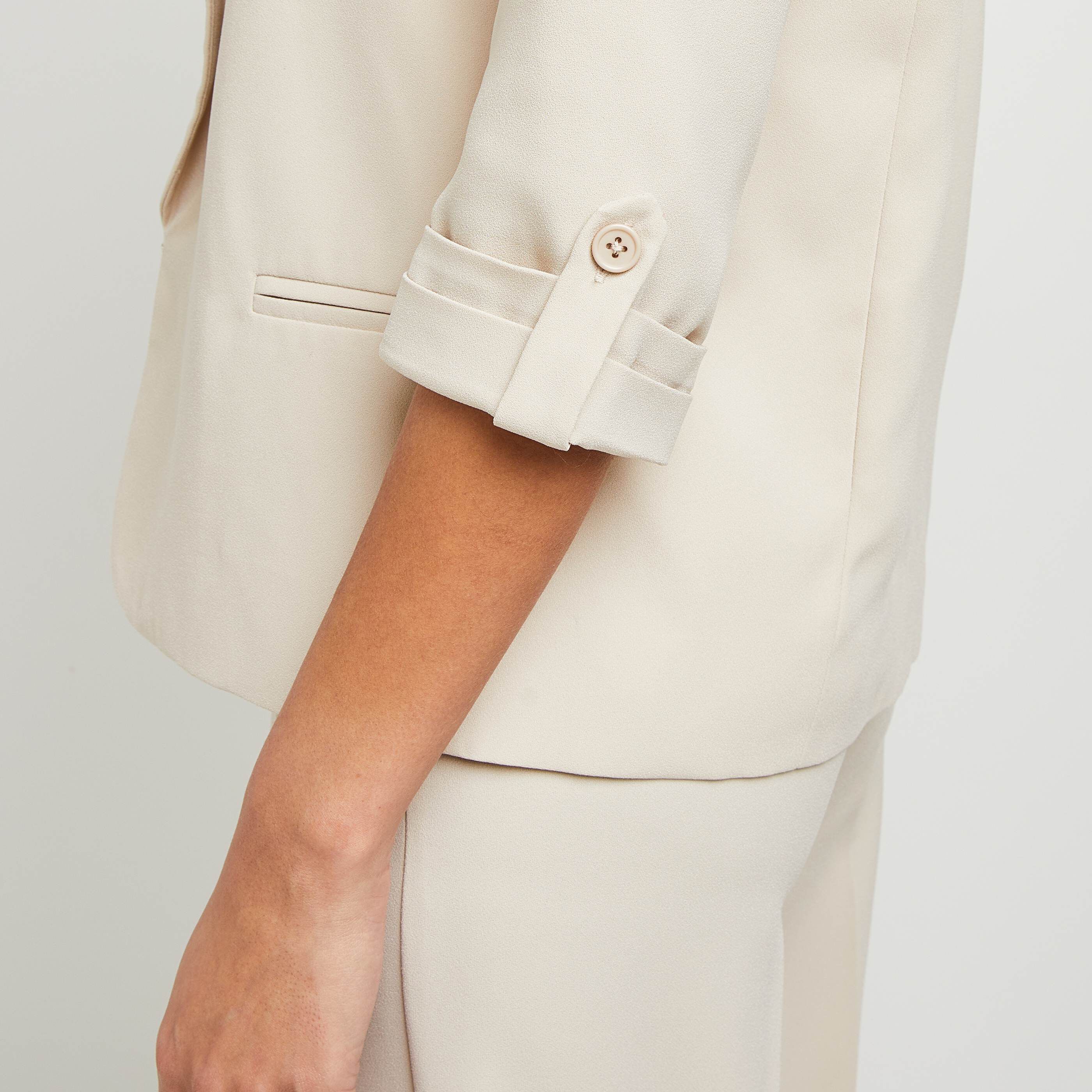 Blazer fluide femme - BEIGE