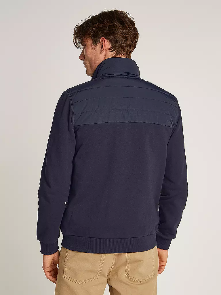 TOMMY HILFIGER Sweatjacke blau
