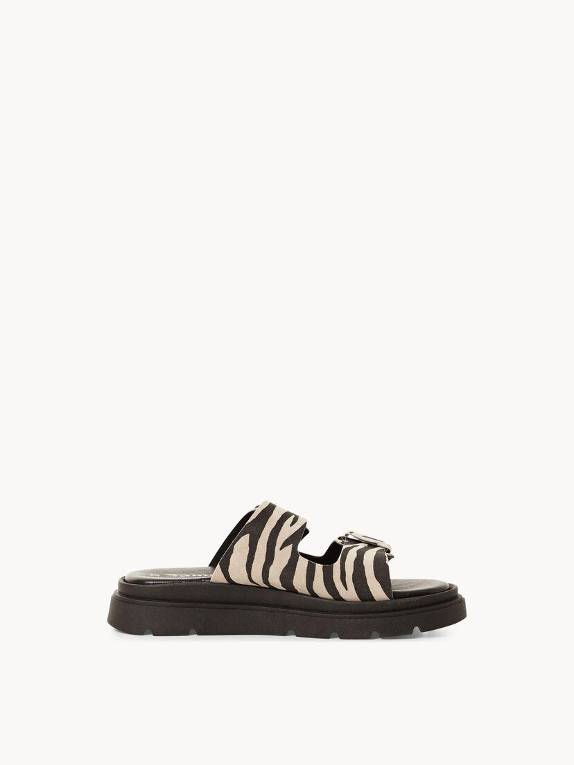 Leren Slipper - zwart