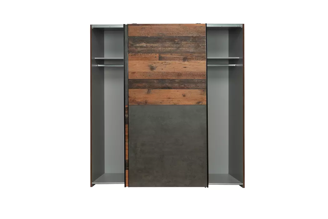 Schwebetürenschrank Dederik 170 x 200 cm