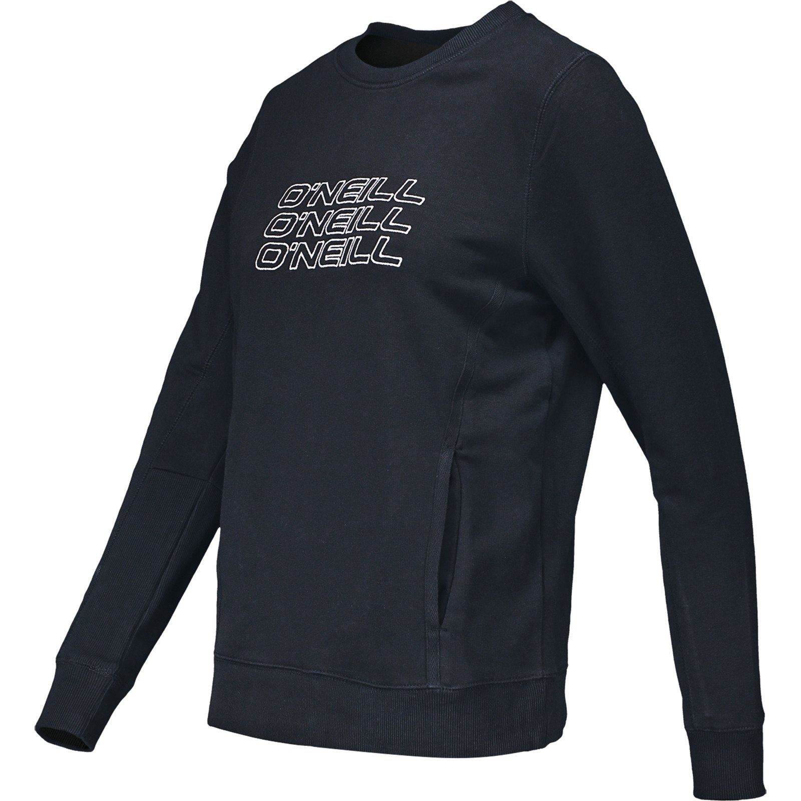 O’Neill Damen-Sweatshirt Triple Stack Crew L, schwarz