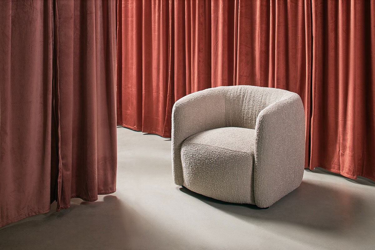 BOHOME Loungesessel HARFORD Luno sand