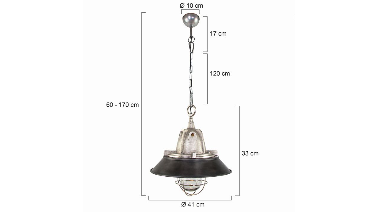 Hanglamp 7785ST Tuk B41 x D41 cm