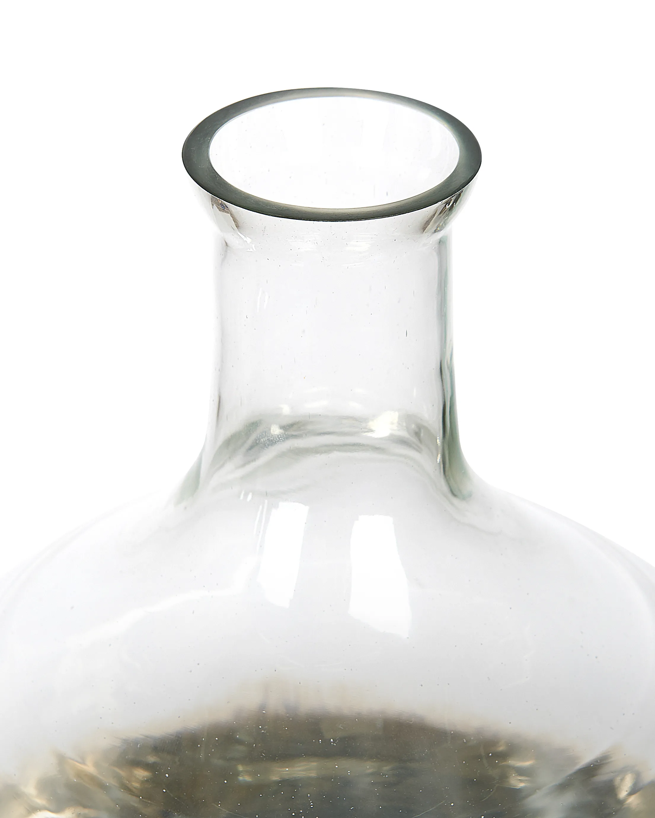 Bloemenvaas RAZALA Glas 40 cm Meerkleurig