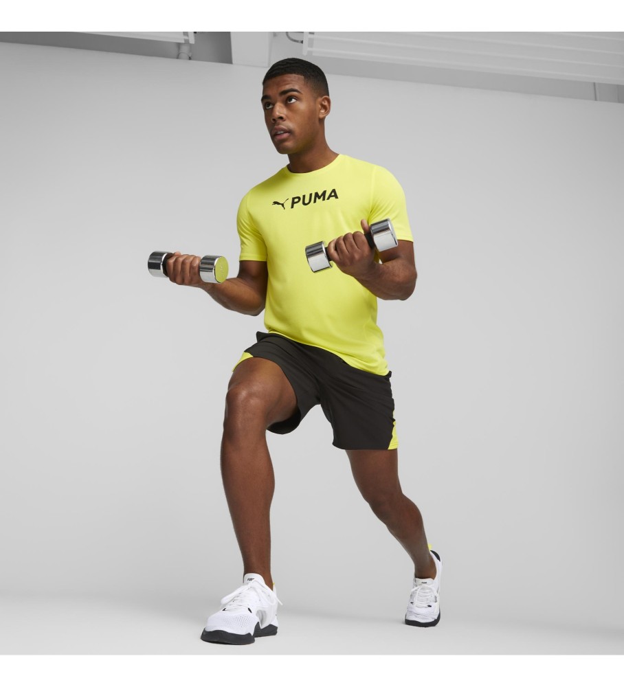 Camiseta Puma Fit Ultrabreathe Amarela