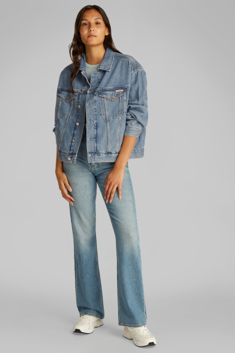 Calvin Klein blauwe dames jas