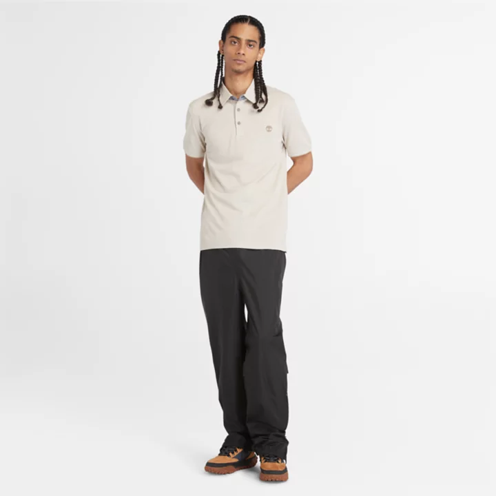Polo Baboosic Brook Oxford pour homme en beige