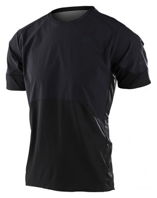 Maillot Manches Courtes Troy Lee Designs Drift Carbon Noir