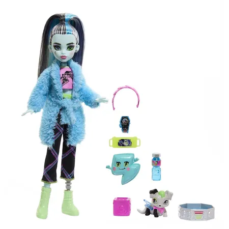 Mattel Monster High Schaurig schöne Pyjamaparty Frankie Stein