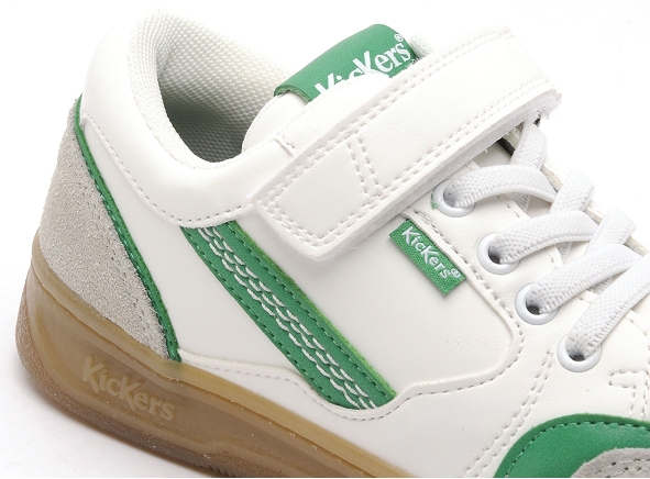 Kickers basses enfant kouic blanc