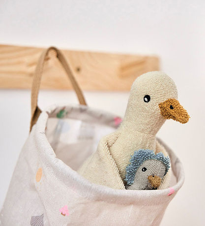 OYOY Kuscheltiere - Dora & Baby Dolli Duck - Cloud/Ice Blue