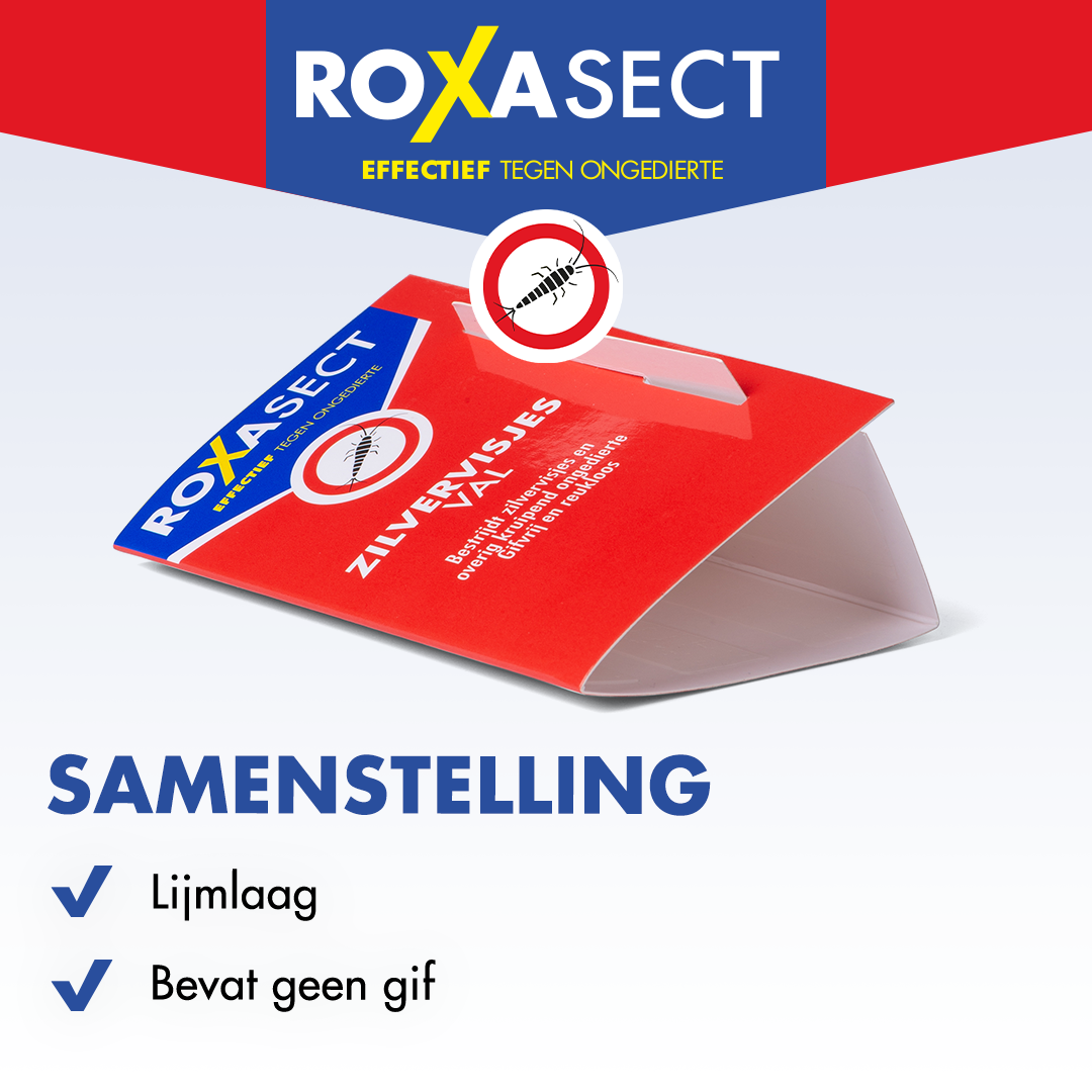 Roxasect Zilvervisjesval (2 stuks)