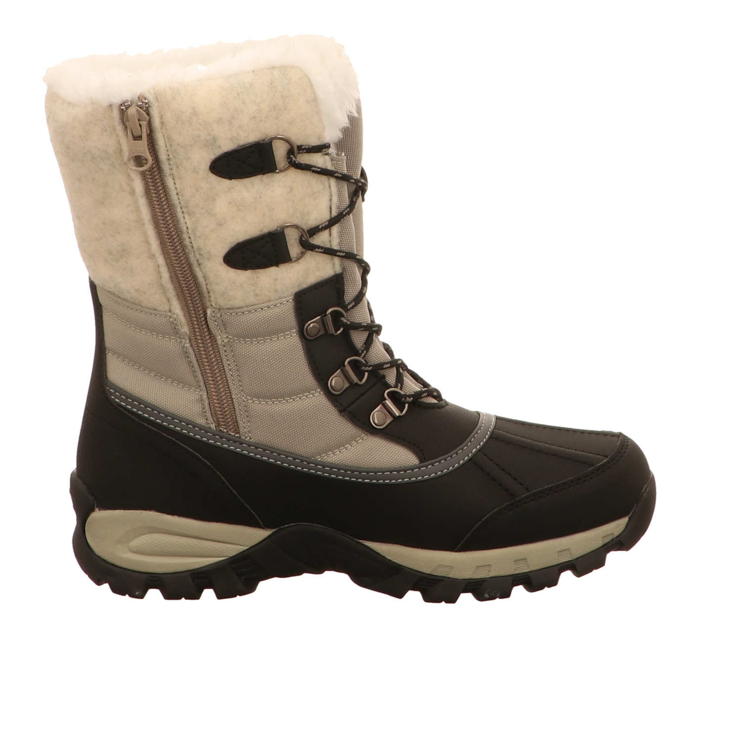 Lackner Stiefel weiss/weiss kombi
