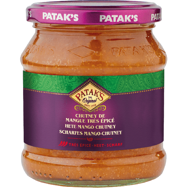 Patak's Mangochutney Heet 340g