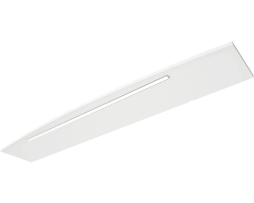 3-delige badkamermeubelset Pelipal xpressline 4010 BxHxD 144 x 200 x 49,5 cm, fronten hoogglans wit, met witte keramische wastafel en keramische spoelbak, badmeubel, spiegelkast met LED-verlichting, chromen grepen, 4010.1400209 40101400209