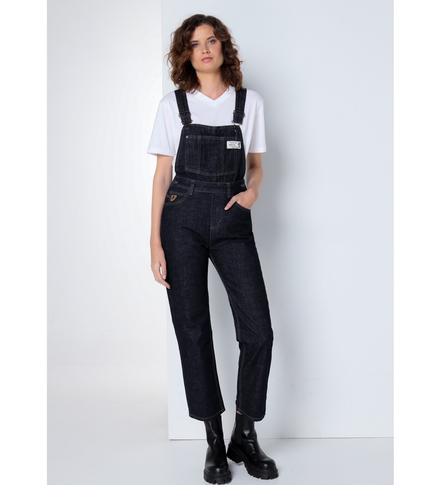 Lois Peto Mom Fit azul marinho