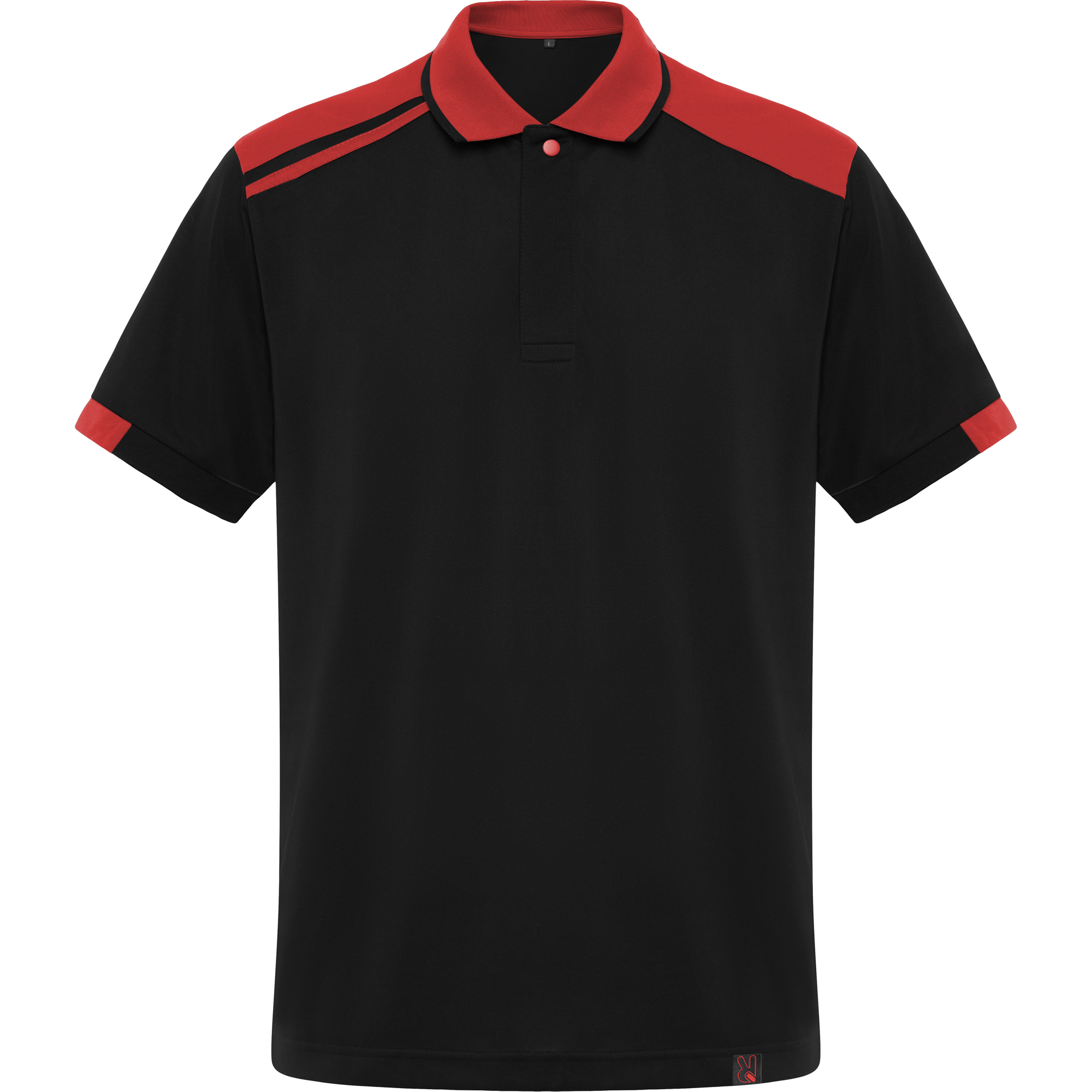 Roly PO8410 - SAMURAI Polo à manches courtes avec des couleurs combinées
