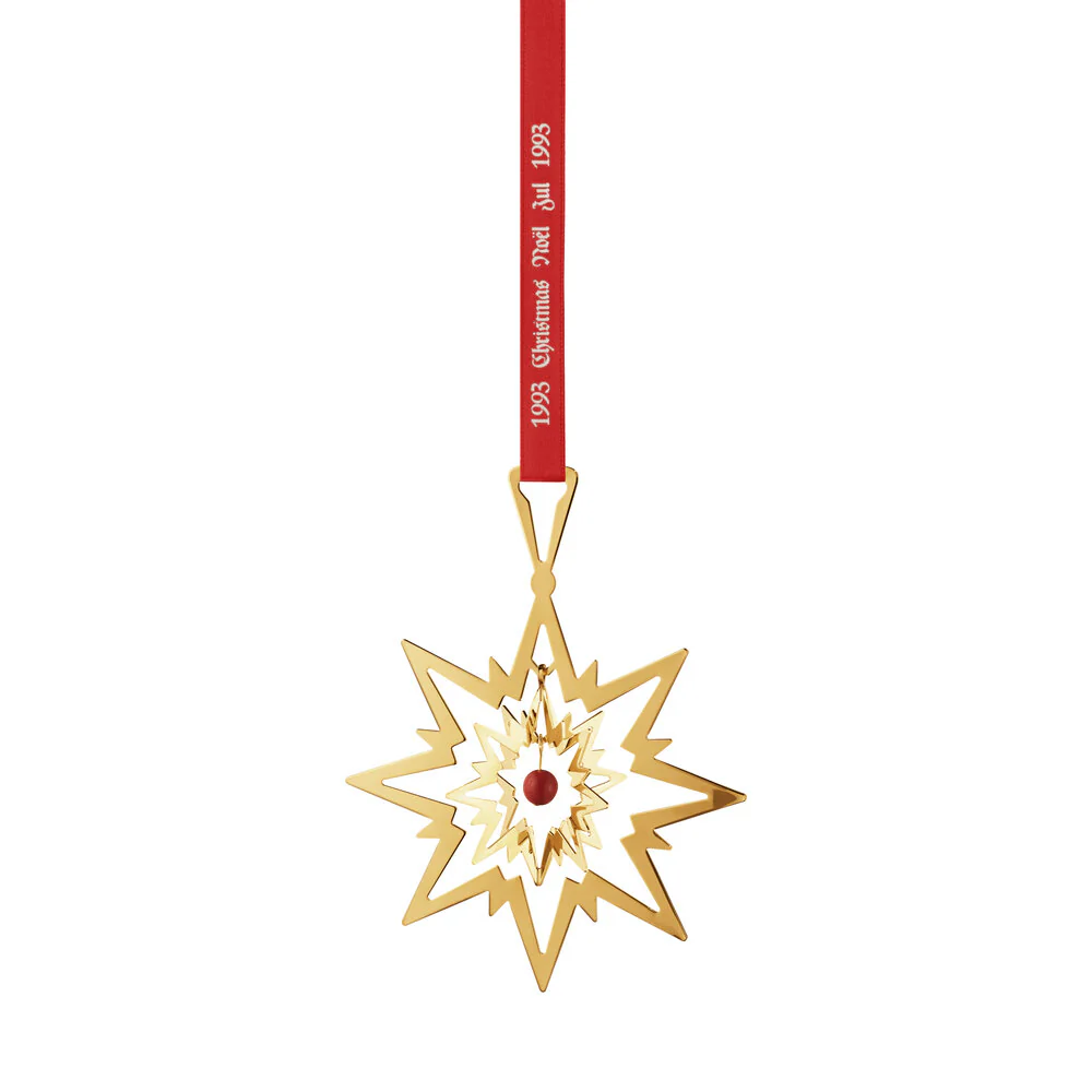 Georg Jensen  CC 2023 juleuro - forgyldt