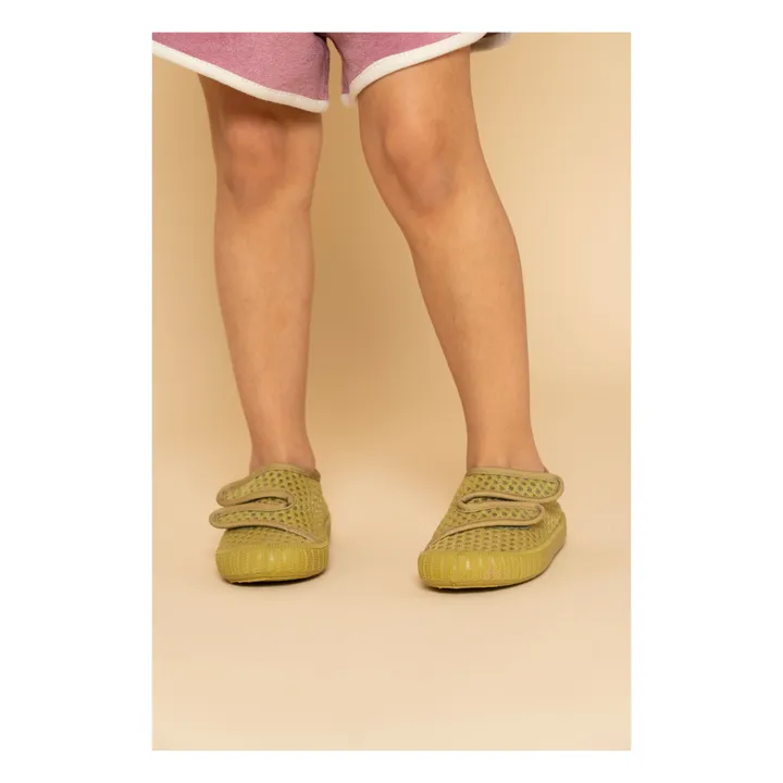 Grech & Co Baskets Estivales | Vert olive