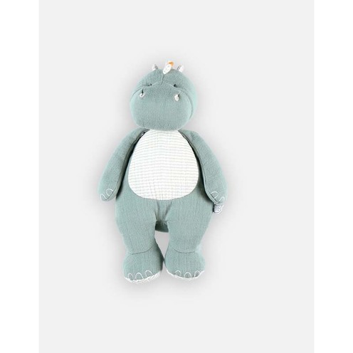 Stegi dino peluche small mousseline bio - NOUKIE 'S