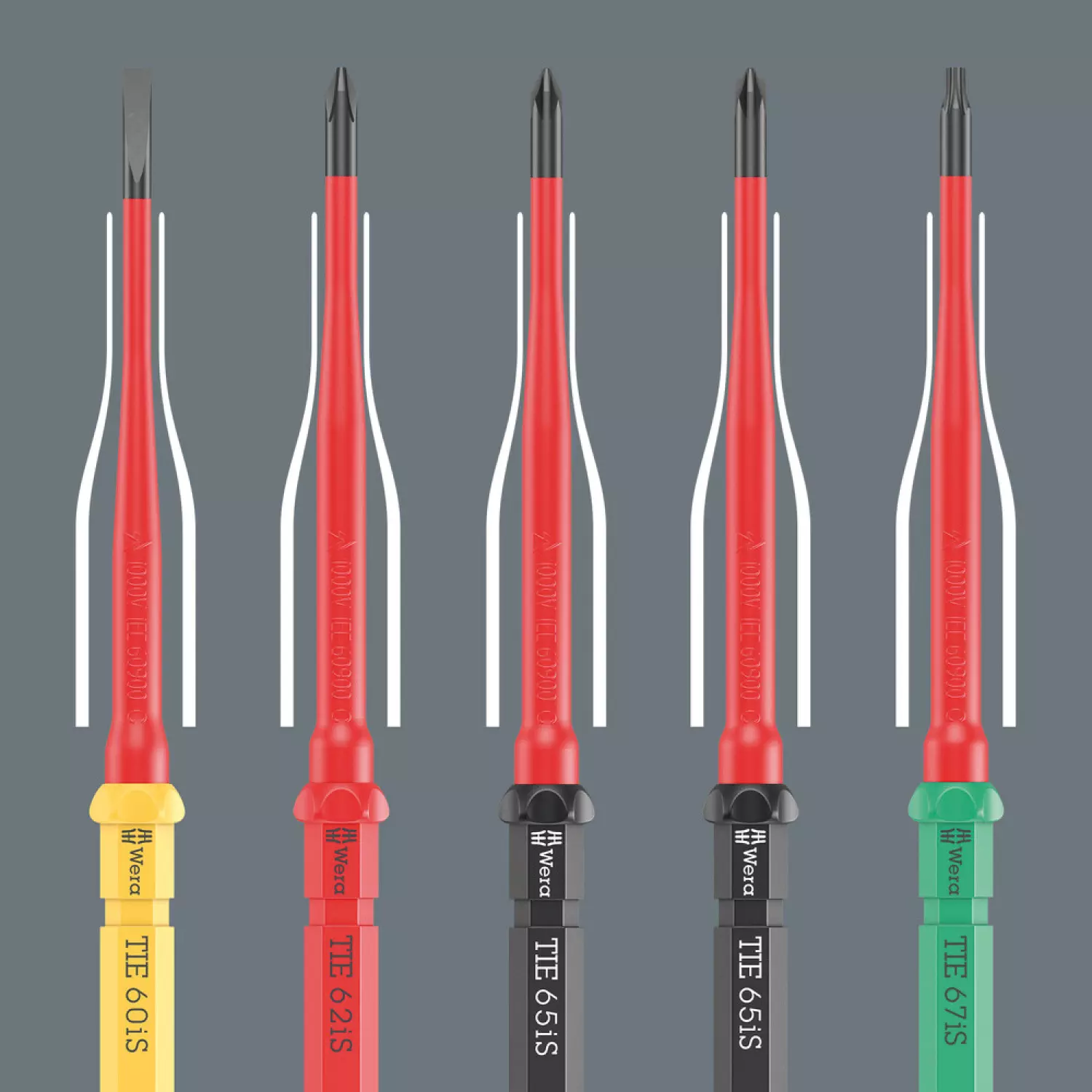 Wera 05006617001 26-delig Kraftform Kompakt VDE Big Pack 1 Wisselklingenset in etui