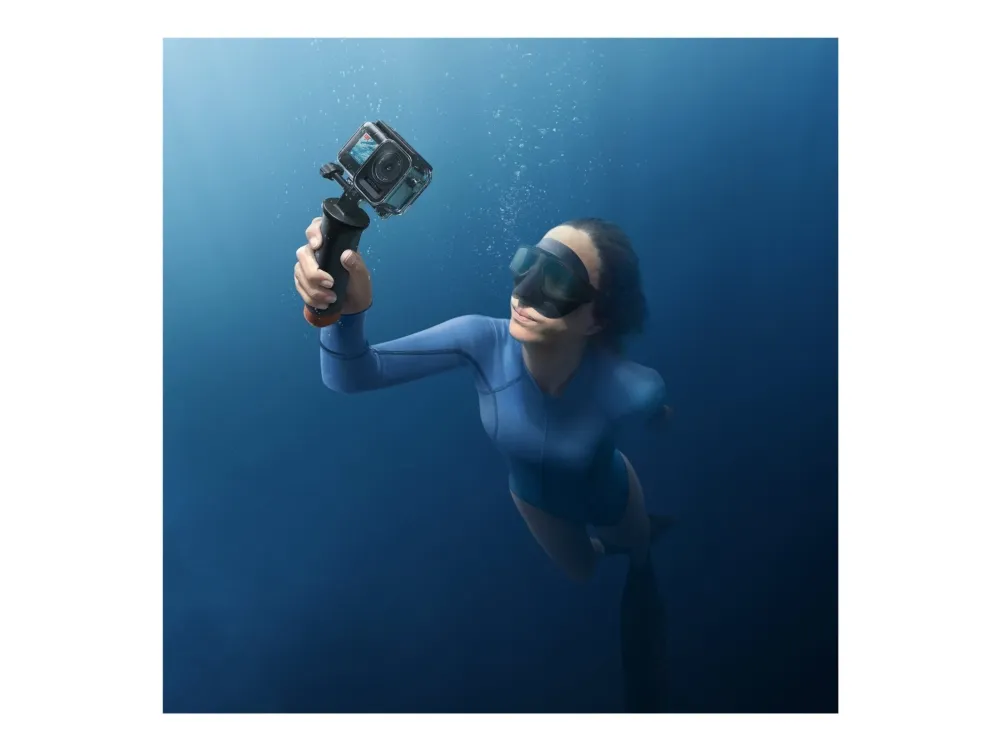 DJI Osmo Action 4 - Action-kamera - 4K / 120 fps - Wi-Fi, Bluetooth - undervands op til 18 m