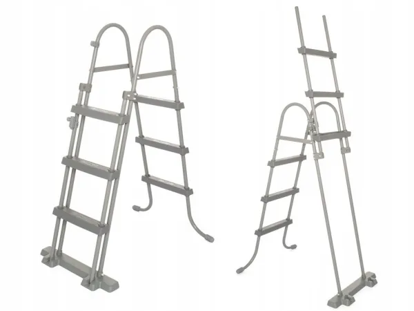 Bestway Power Steel 56946, 10949 L, Indrammet pool, Voksen & barn, Stige, Brun, 64,7 kg
