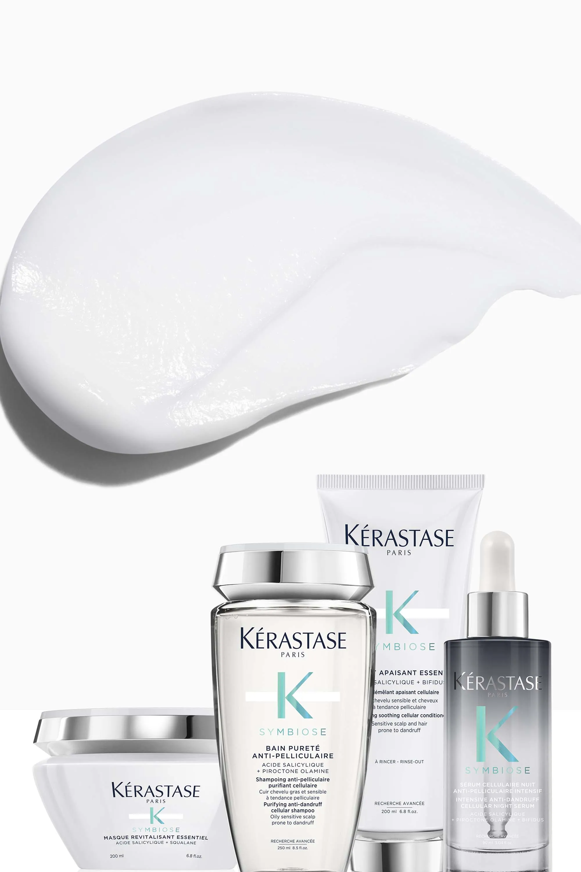 Kérastase Fondant apaisant essentiel anti-pelliculaire Symbiose-200 ml
