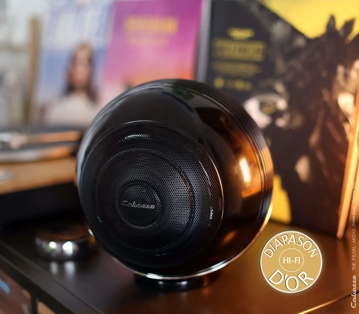 Cabasse The Pearl Akoya Noir perlé Enceintes connectées