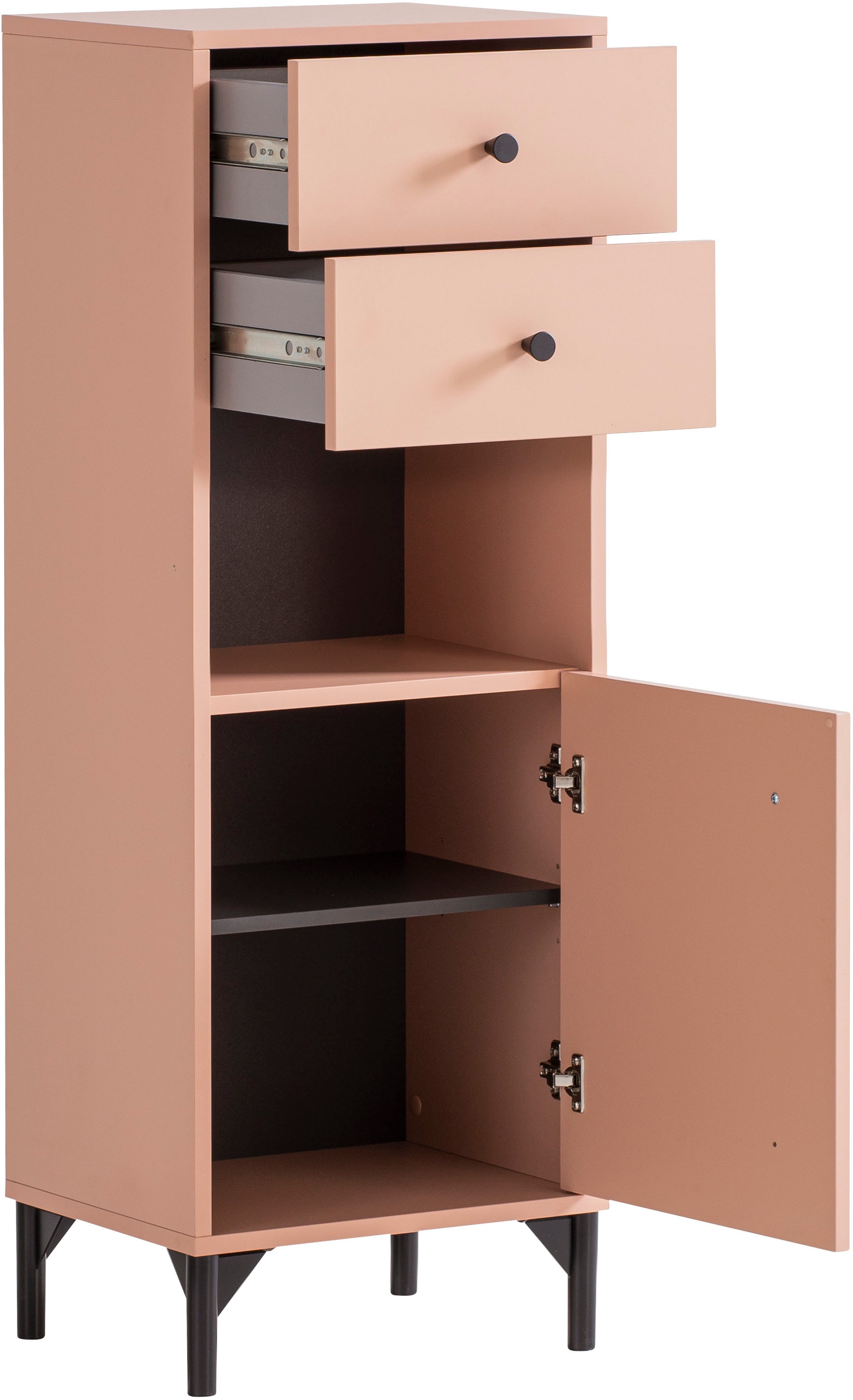 Schildmeyer Midischrank »Smash, Breite 40 cm« Apricot Dekor, wechselbarer Türanschlag