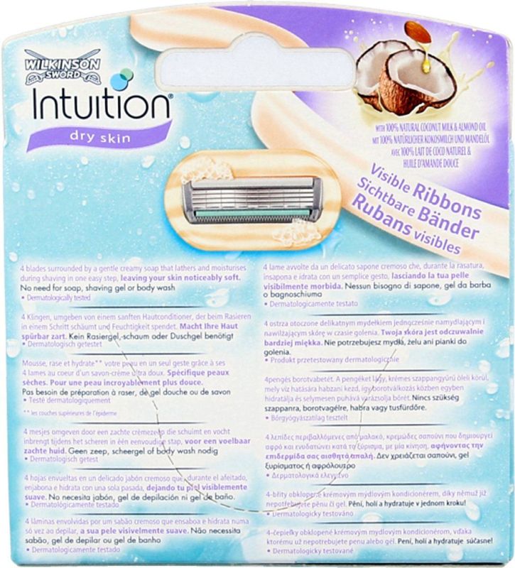 Wilkinson - Intuition Dry Skin - Scheermesjes - 3 Stuks