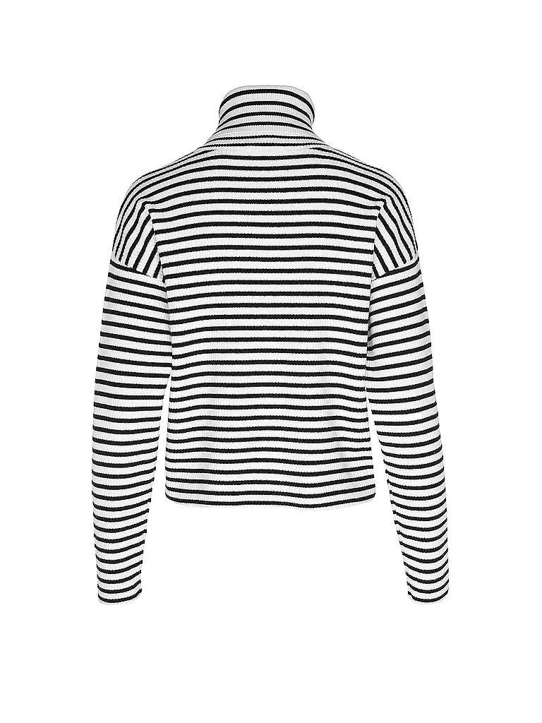 S.OLIVER Rollkragenpullover schwarz