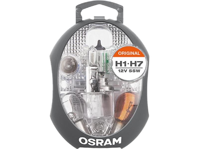 OSRAM Ersatzlampenbox CLK H1/H7 PKW Minibox H1/H7