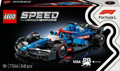 LEGO Speed Champions 77246 Visa Cash App RB VCARB 01 F1-racerbil
