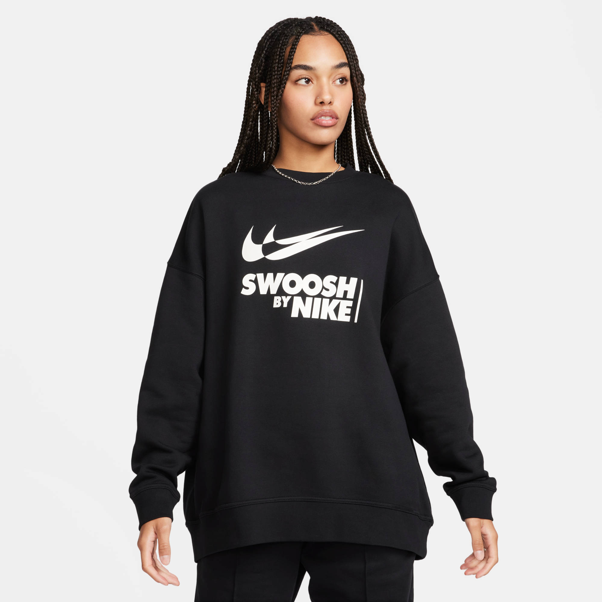 Nike W NSW FLC OS CREW GLS