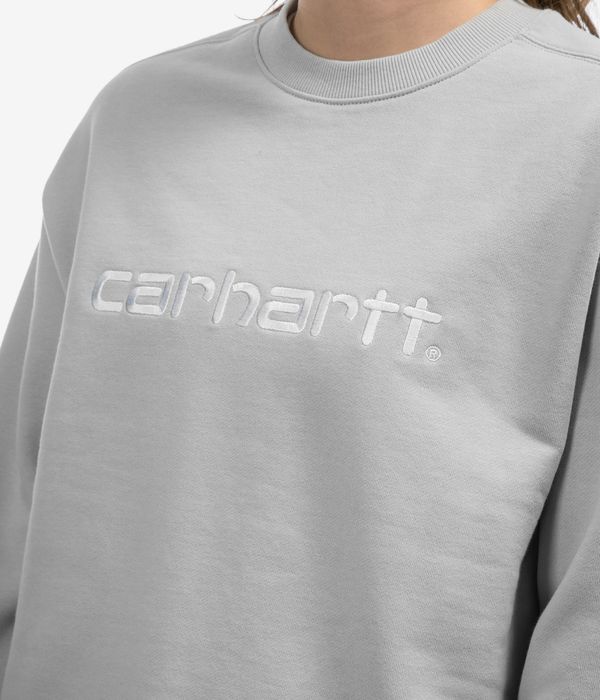 Carhartt WIP W' Basic Sweatshirt women (basalt white)
