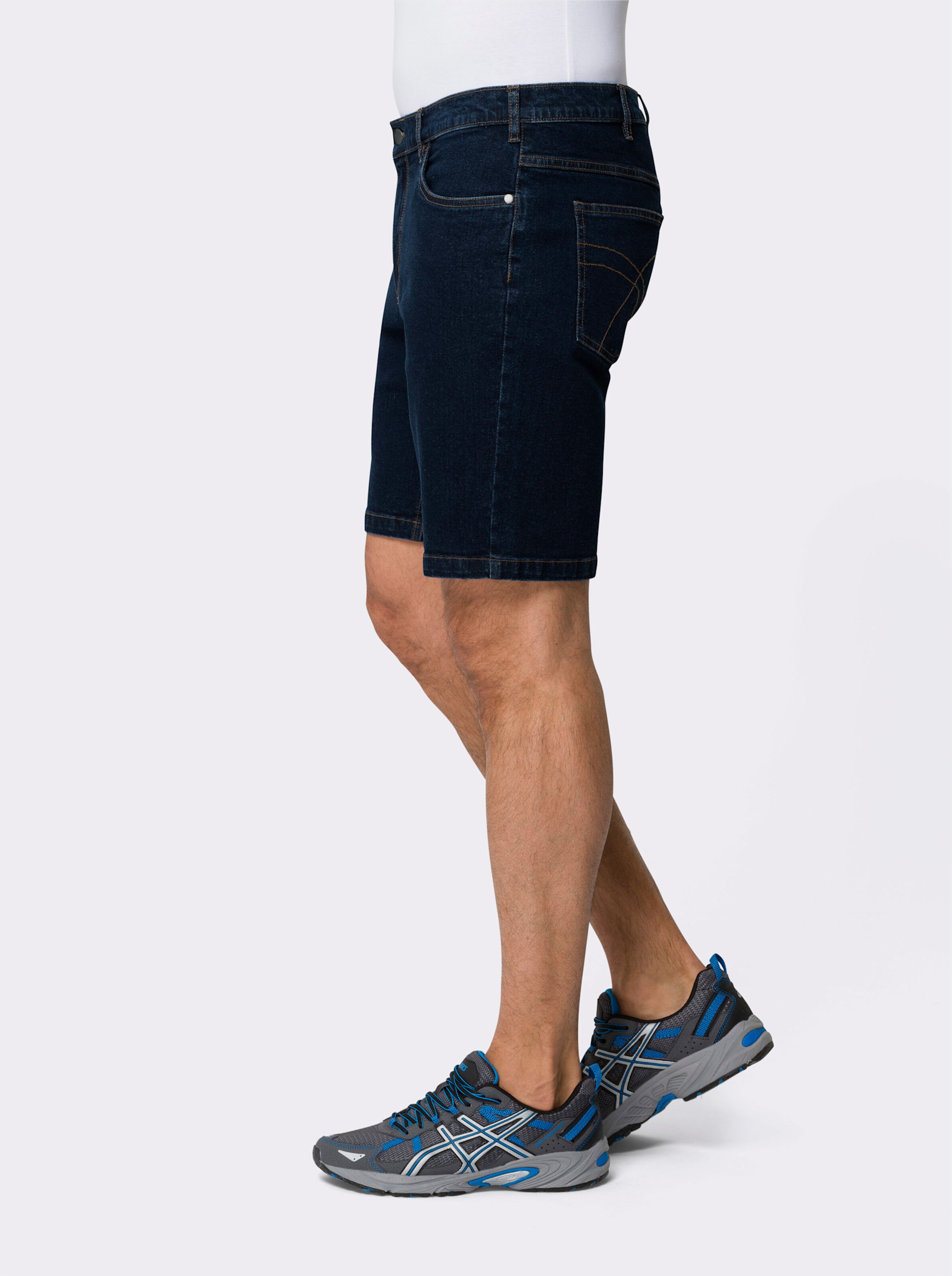 Jeans-Bermudas