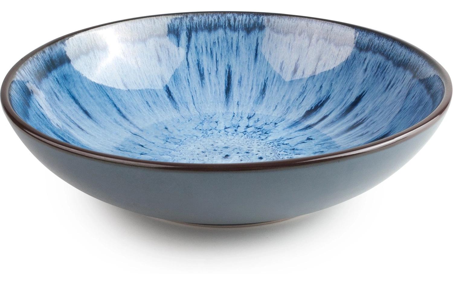 Teller-Set Normandia 12 Stück, BlauPerfekt für den täglichen Gebrauch in der Küche