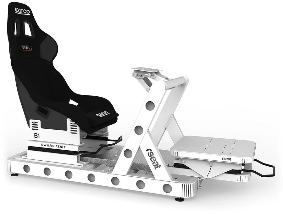rSeat B1 Blanc Sièges simulation gaming